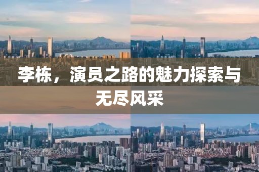 李棟，演員之路的魅力探索與無(wú)盡風(fēng)采