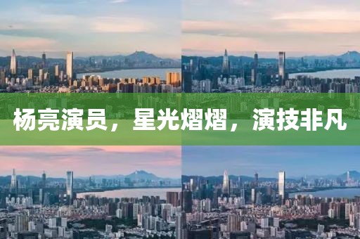 楊亮演員，星光熠熠，演技非凡